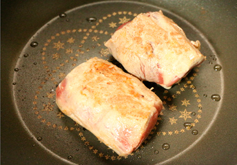 小阪さん家の梅レシピ：カンタン豚ヒレサラダの作り方2